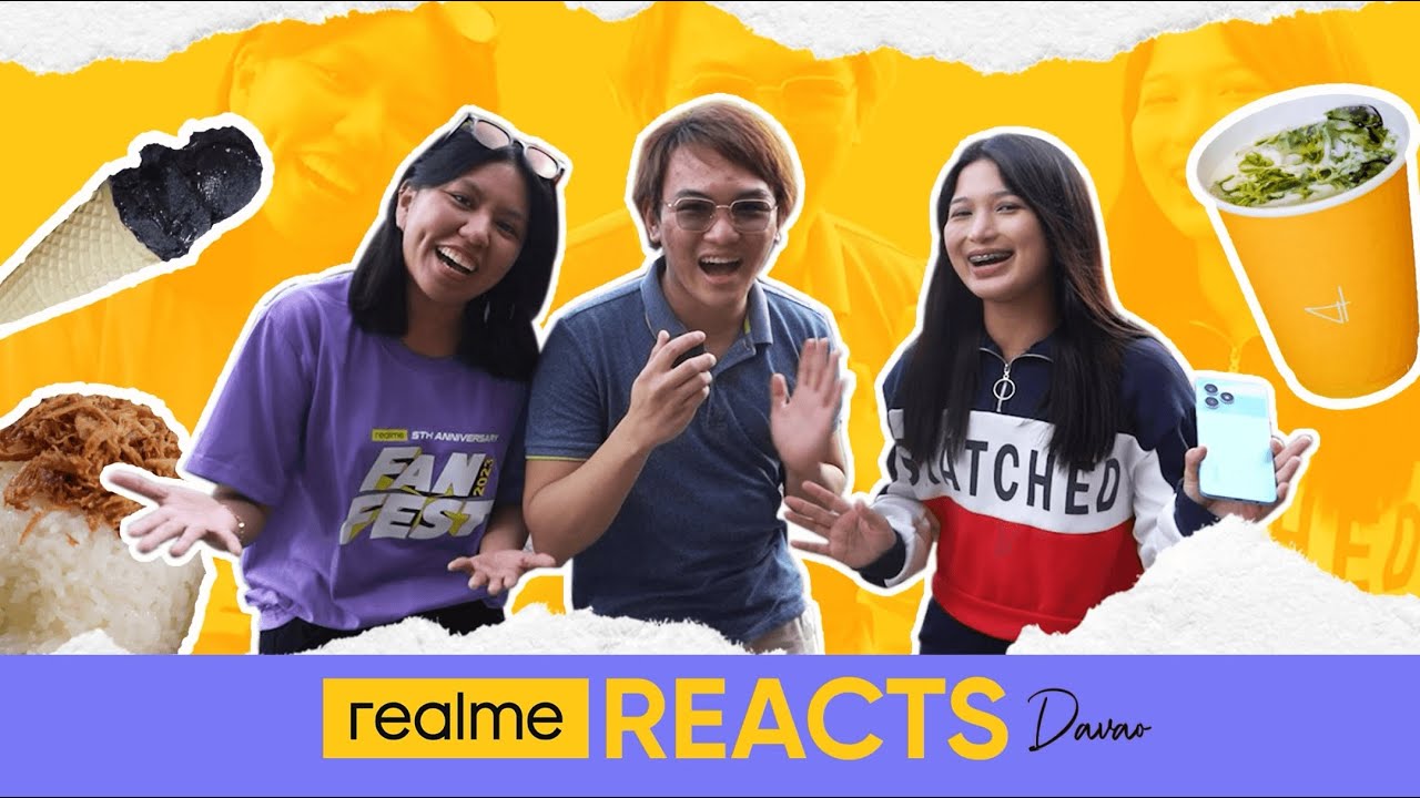 TOP 3 MUST TRY FOOD IN DAVAO! | realme Reacts