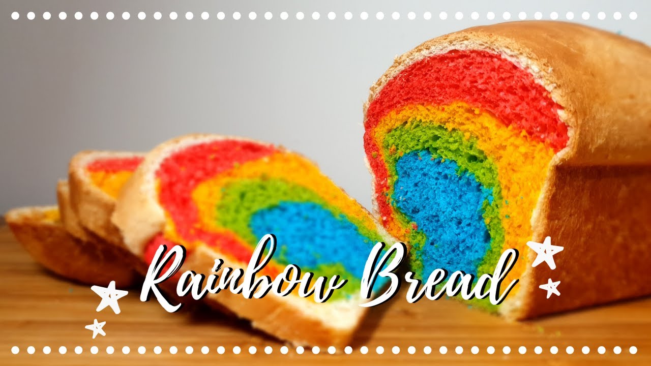 Easy Rainbow Bread
