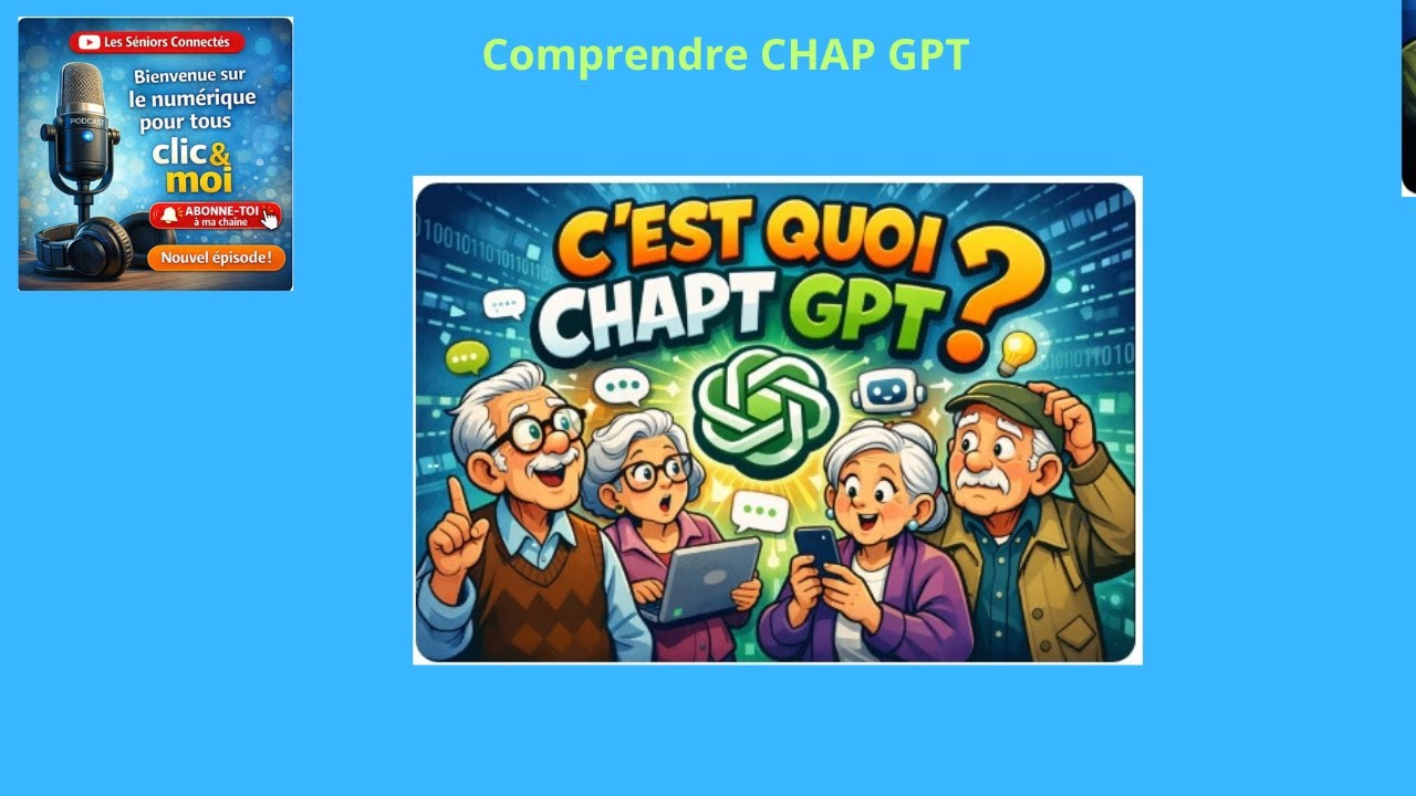 ChatGPT expliqué simplement – Le podcast pour débutants et seniors