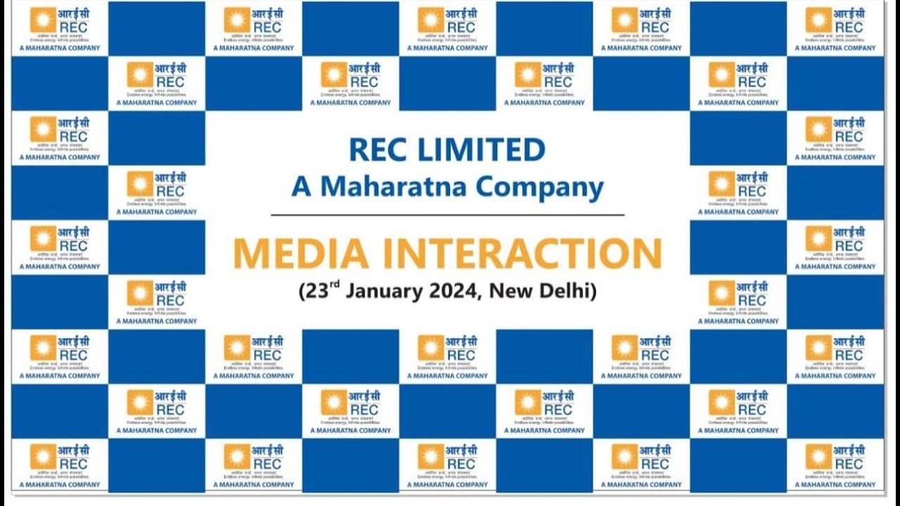 #WatchLive | Media Interaction on Q3 FY24 Financial Results of REC Limited, A Maharatna Company