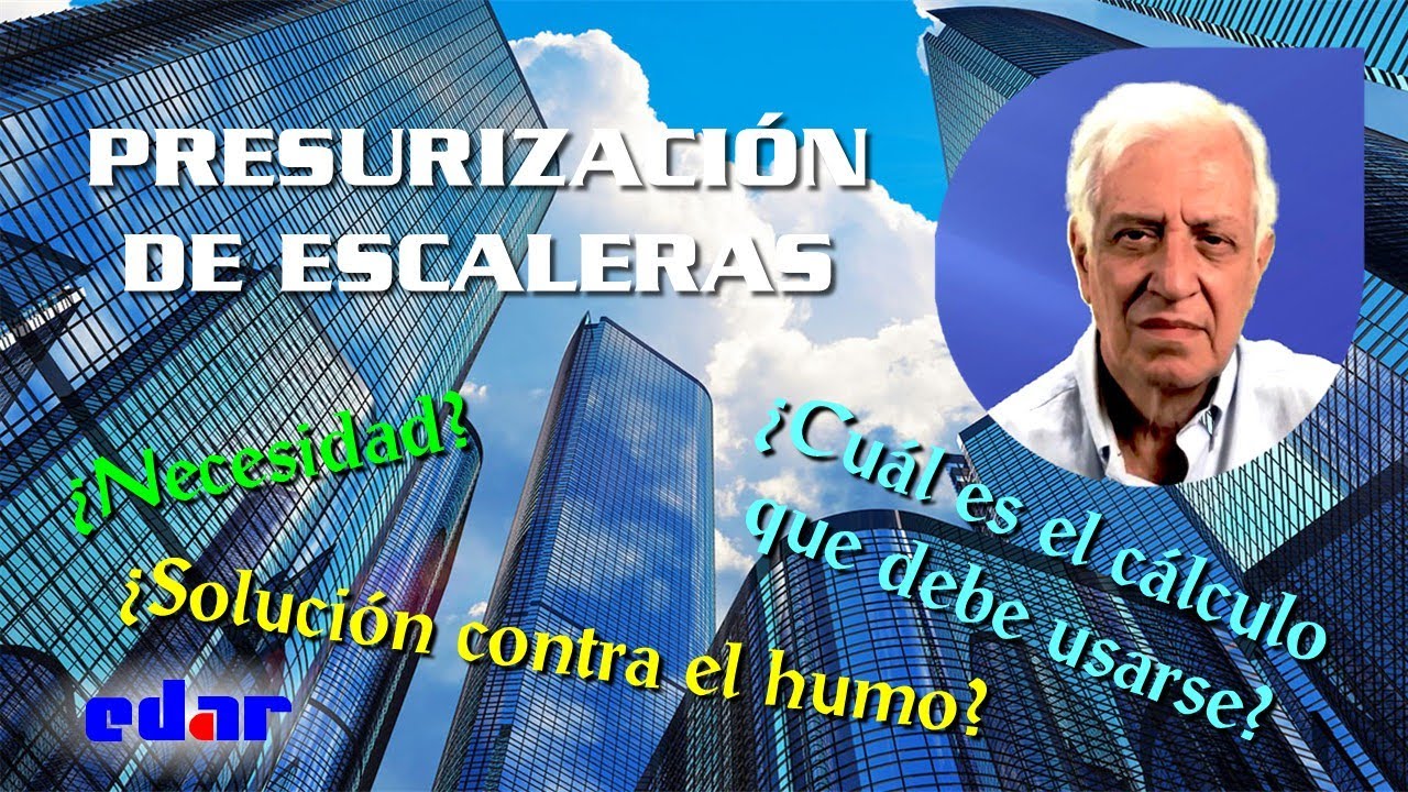 Presurización de escaleras