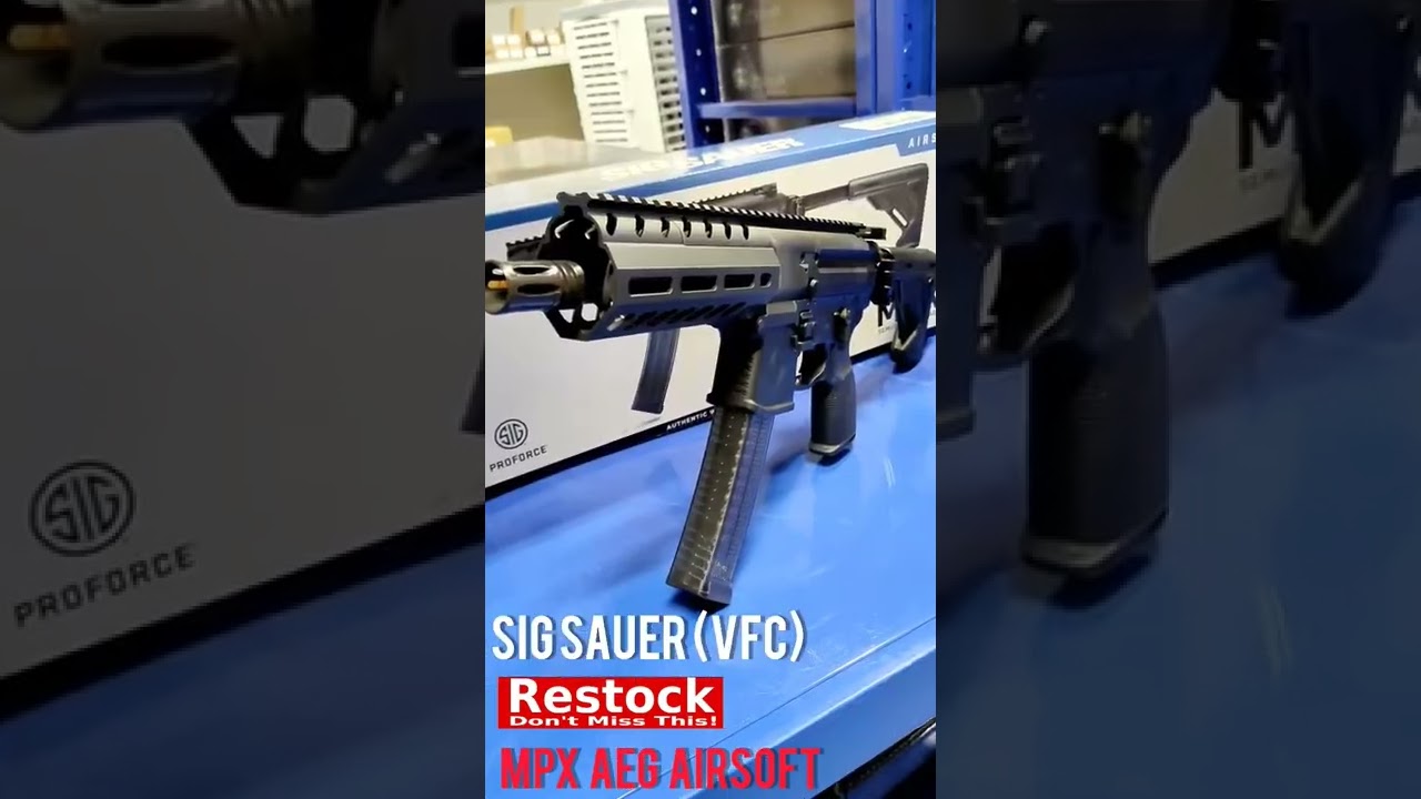 SIG Sauer (SIG AIR/ VFC) MPX AEG Airsoft Rifle