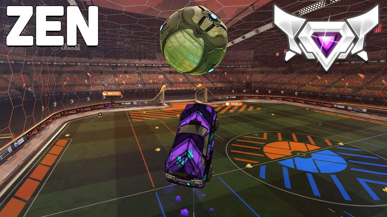 ZEN Rocket League Gameplay (SSL 2v2)