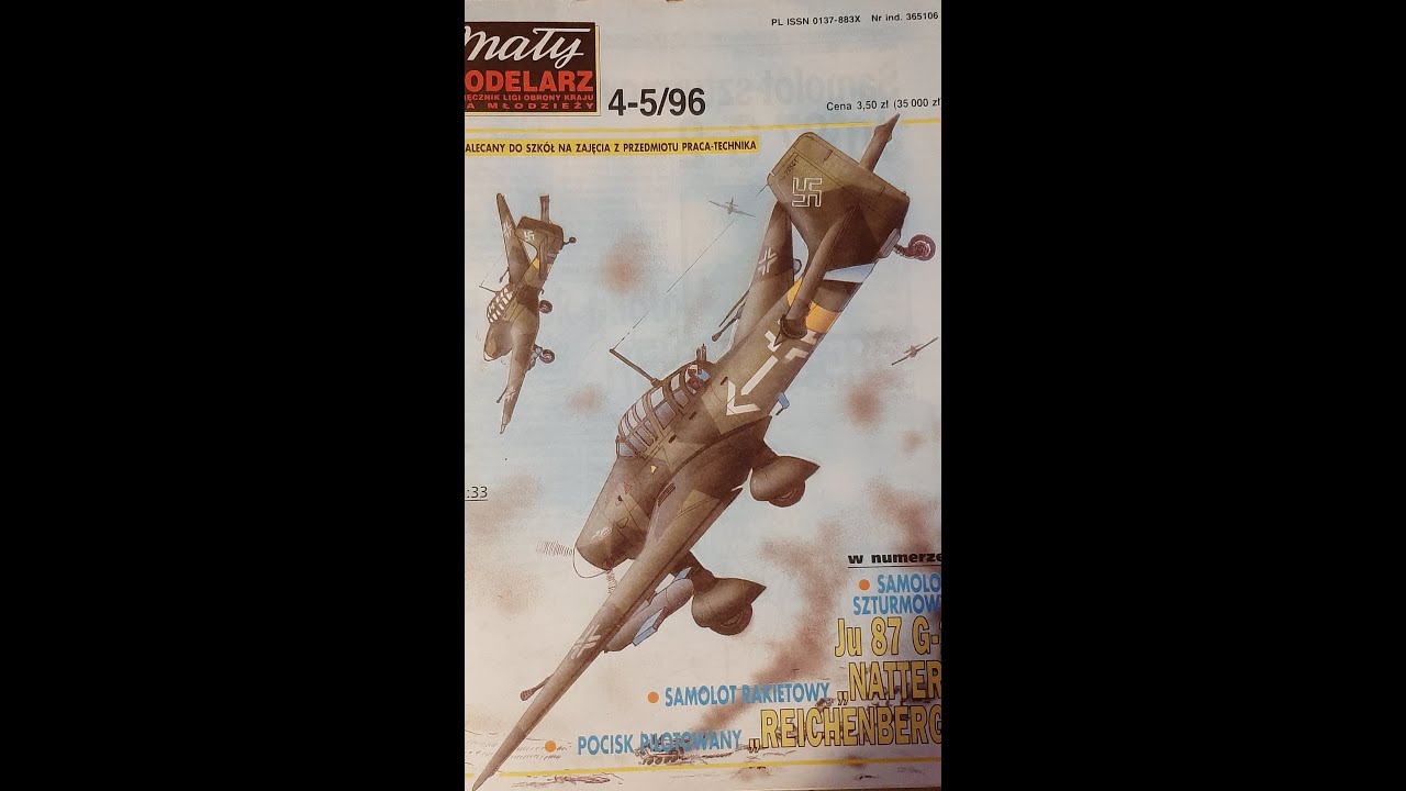 Relacja z budowy Ju 87 G 2