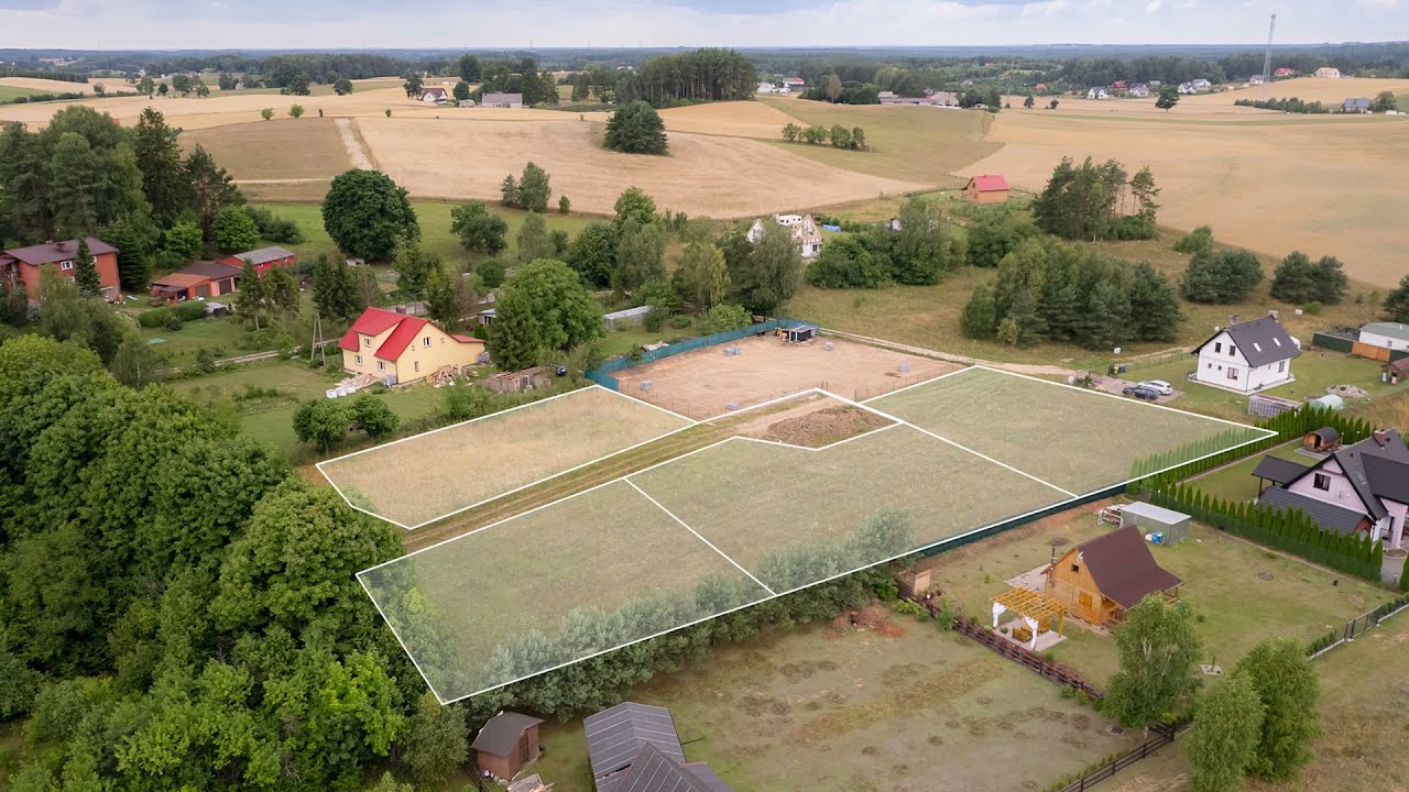 Działki budowlane w Gołubie - Sikorzyno!