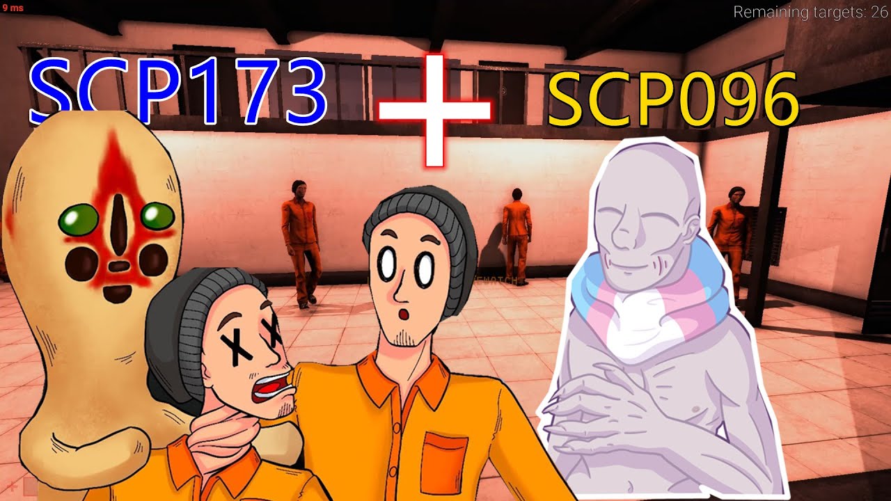 SCP秘密实验室：当SCP173和SCP096一起奔跑，一起RUN的时候，无人能挡啊！SCP: Secret Laboratory
