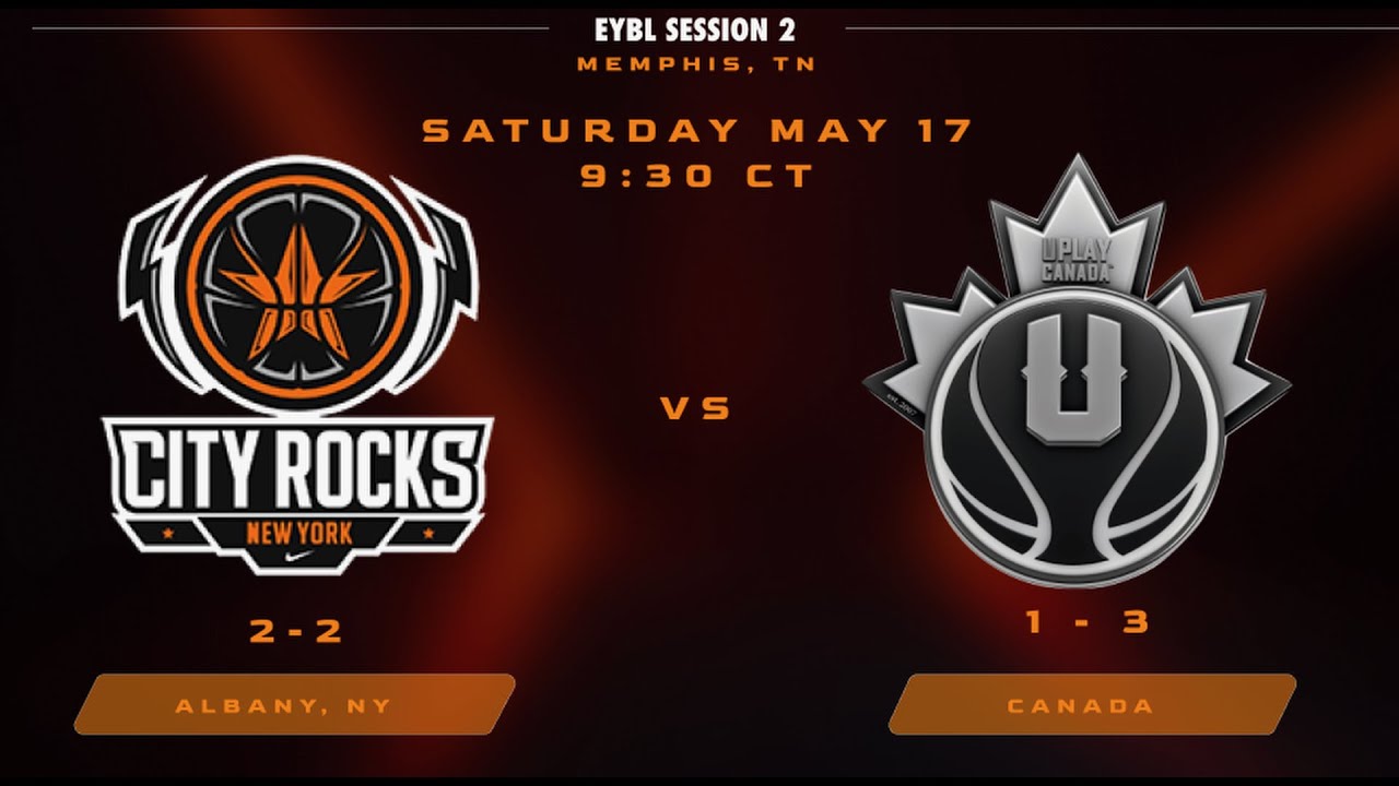 City Rocks vs UPlay Canada - EYBL Session 2 - Game 5
