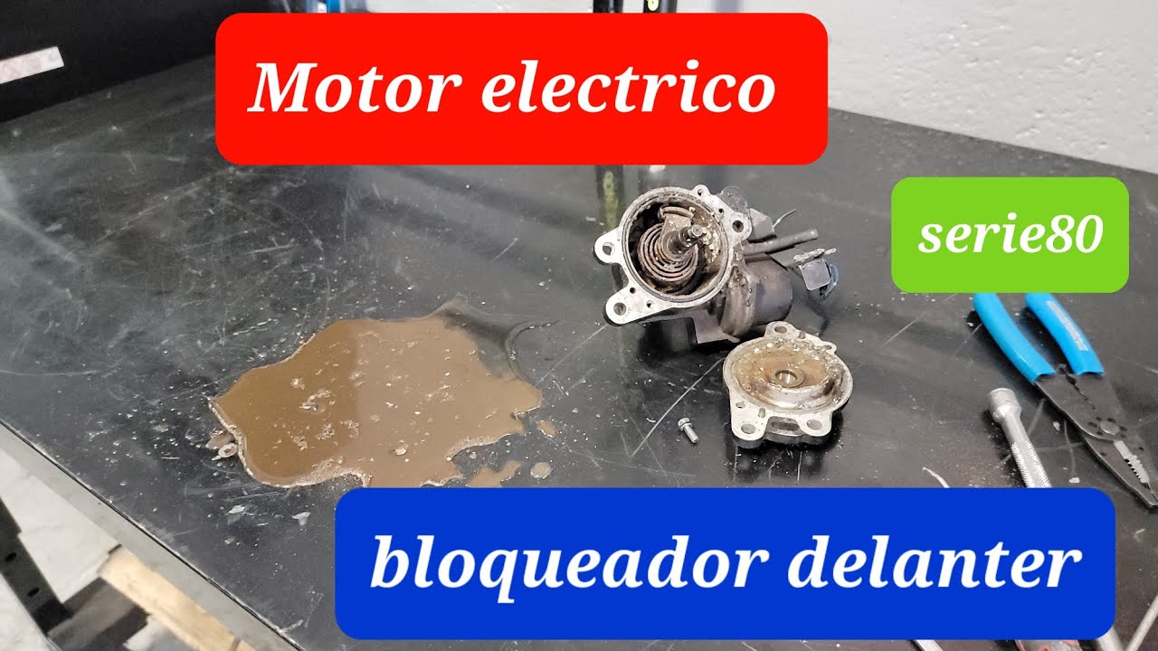 Toyota land cruiser fj80 fzj80 motor bloqueador delantero eléctrico