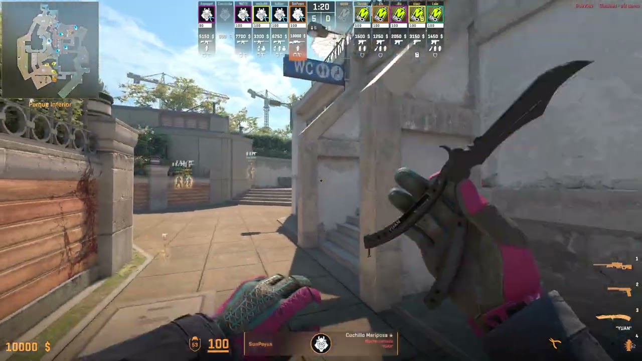 SunPayus | 17-3 | CT Awper on Overpass (1.69) vs M80 @ ESL Pro League Season 23 Stage 1