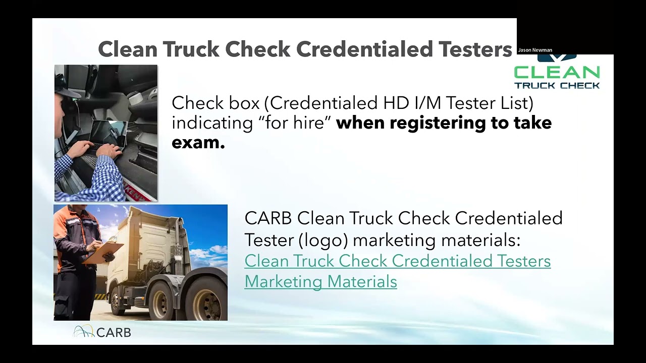 Clean Truck Check webinar recording 10/9/2024