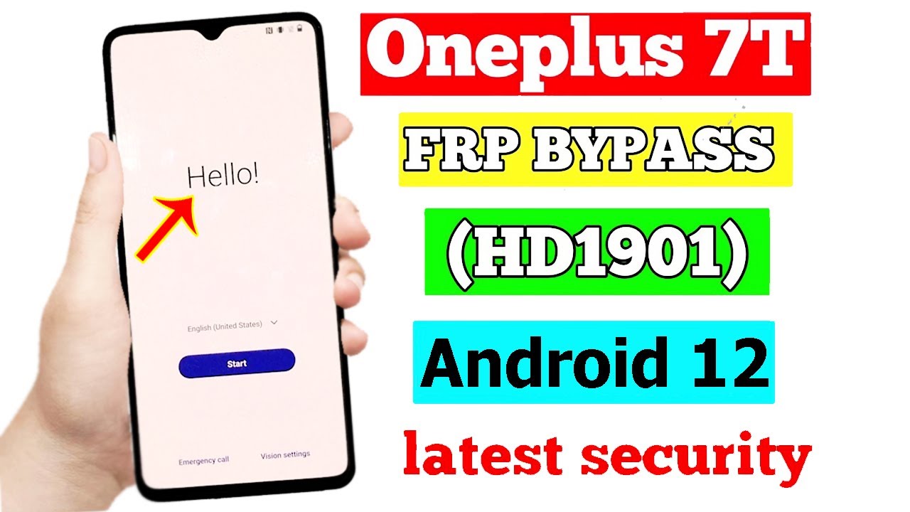 Oneplus 7t Frp Bypass | Google Account Unlock Latest Security |Oneplus 7t Frp Lock Bypass Without Pc
