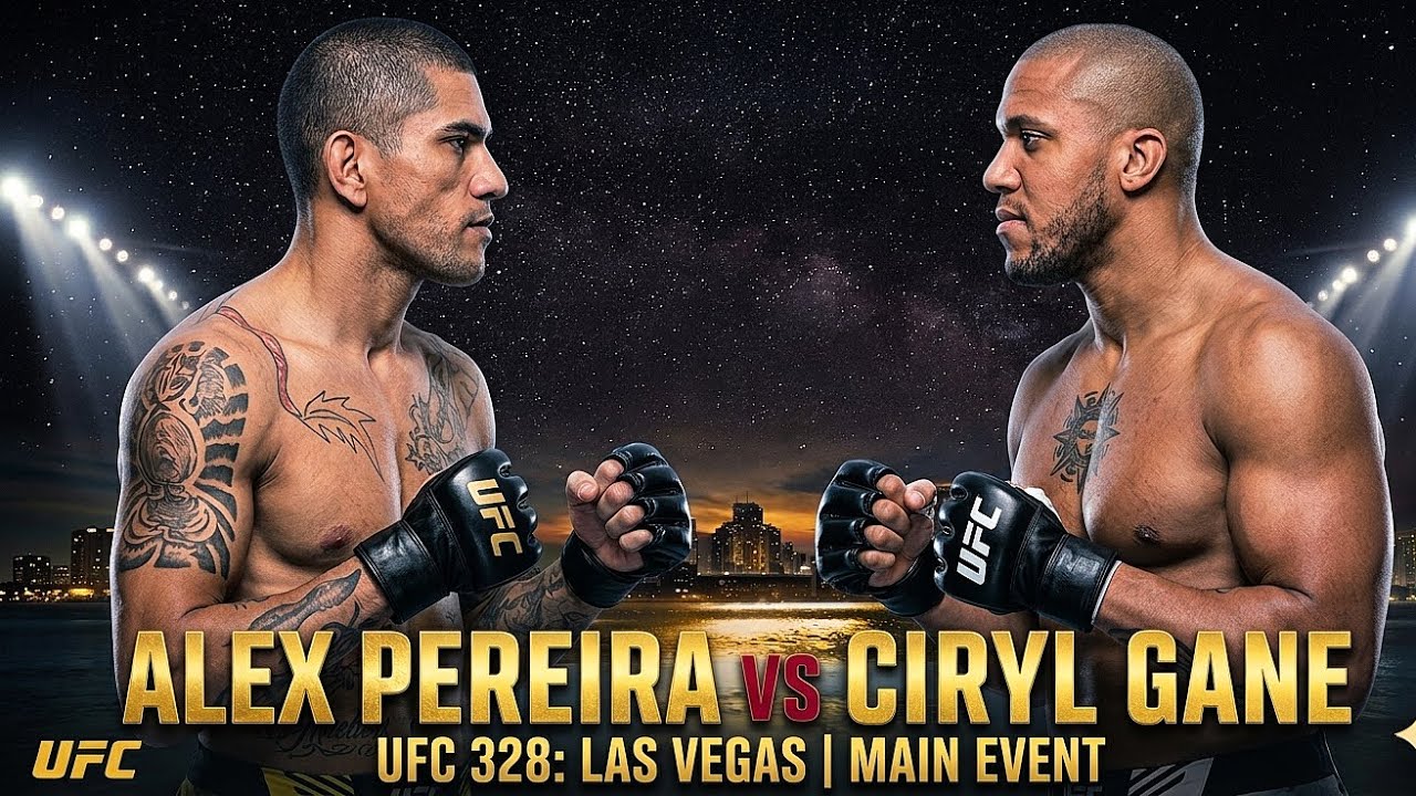 Alex Pereira vs Ciryl Gane – Brutal Knockout Fight | UFC Cinematic