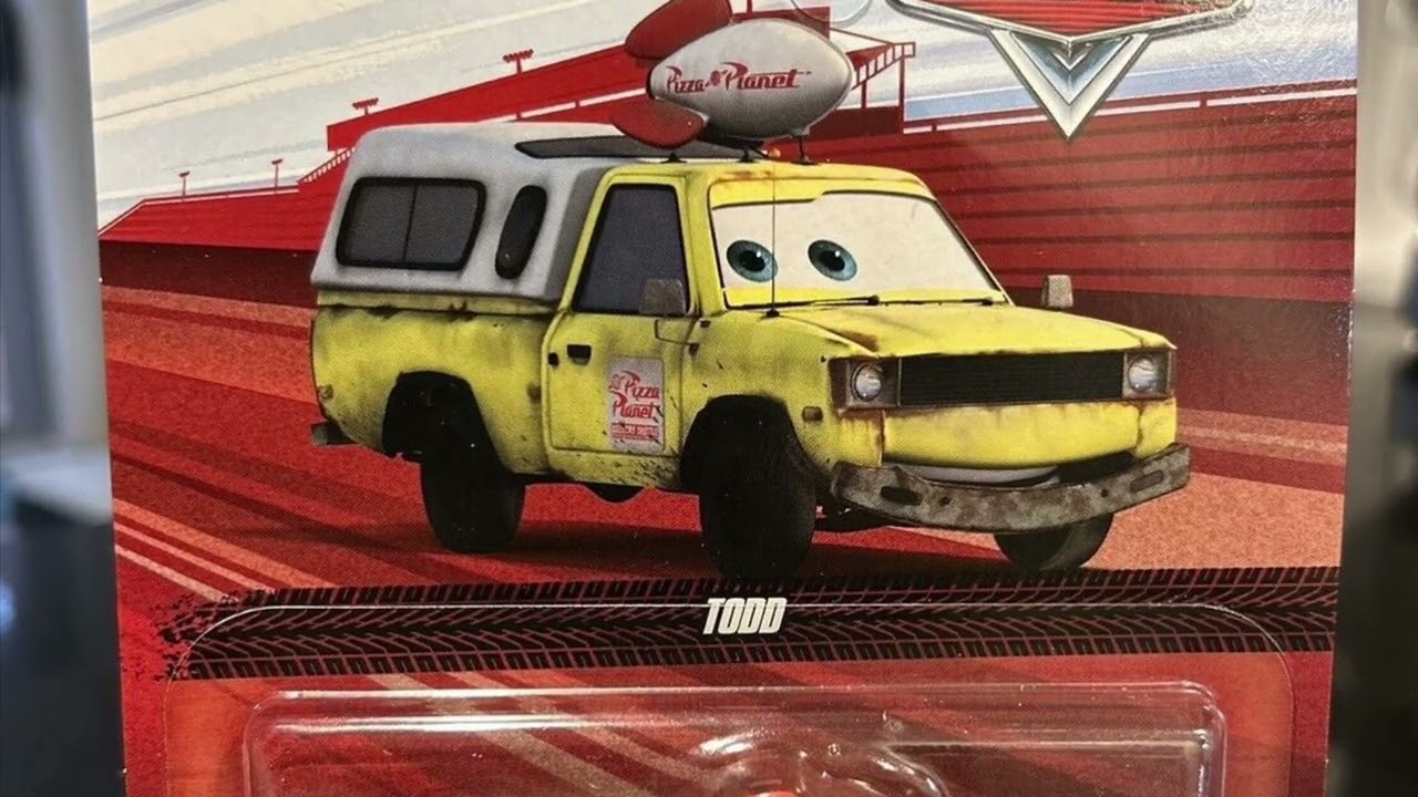 Disney Cars 2023 Todd The Pizza Planet Truck