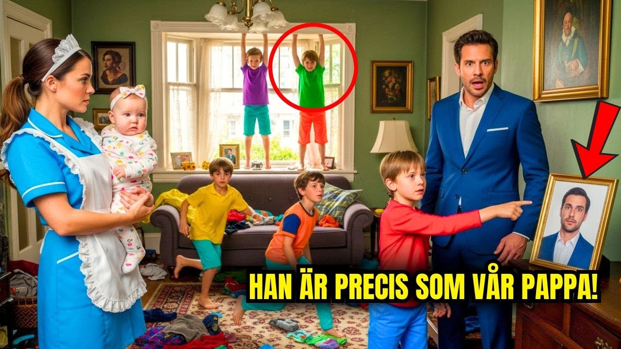 Miljon&auml;ren kommer oanm&auml;ld till st&auml;derskans hus... Det han hittar &auml;r hj&auml;rtsk&auml;rande!