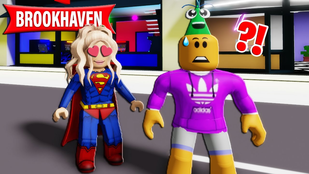 SUPERHELDIN VERLIEBT sich in VITAMINE in BROOKHAVEN! (Roblox Brookhaven 🏡RP | Story Deutsch)
