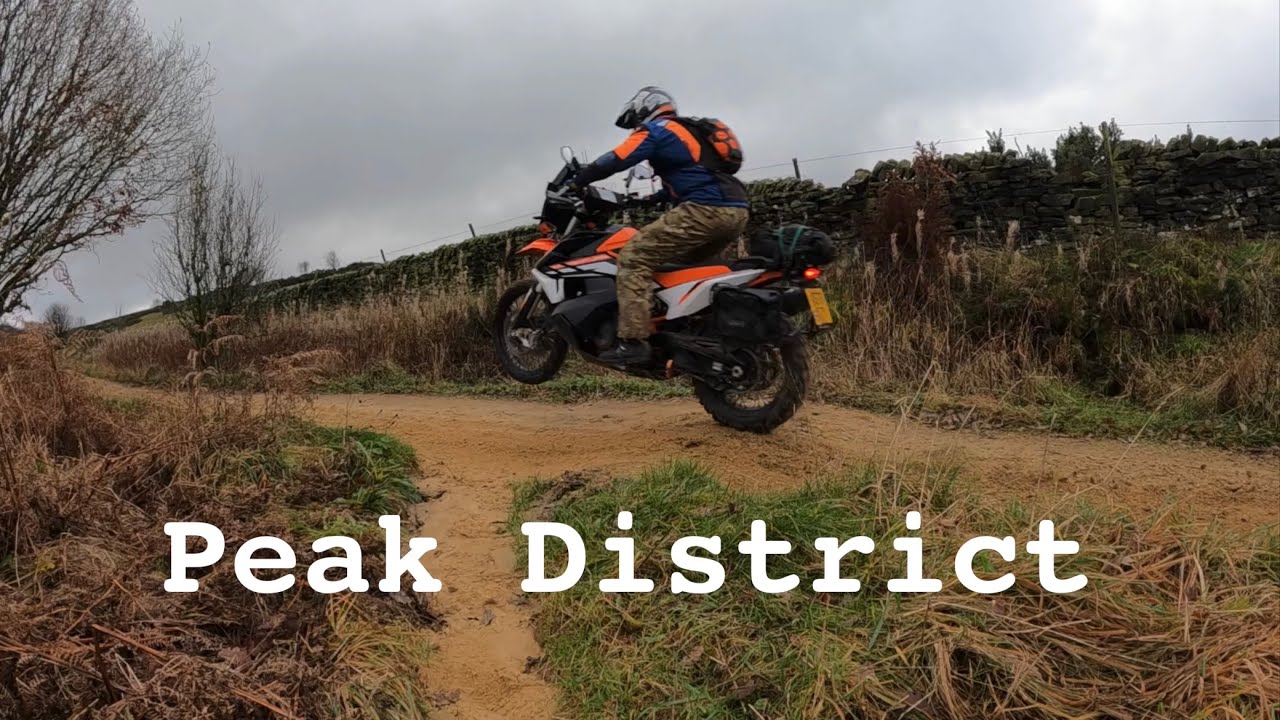 Peak District offroad, ktm 1090 adventure R and ktm 890 adventure R