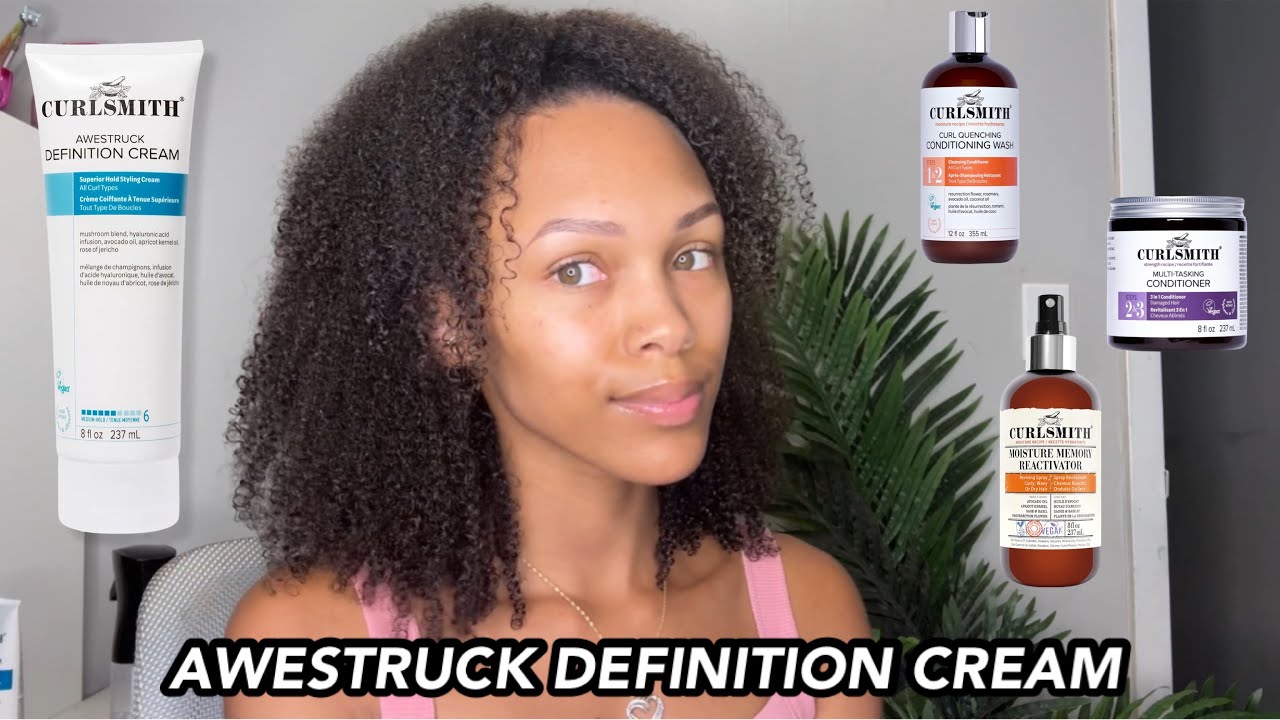 Curlsmith *НОВИНКА* Крем Awestruck Definition Cream | Как добиться эффекта чёткого контура с помо...