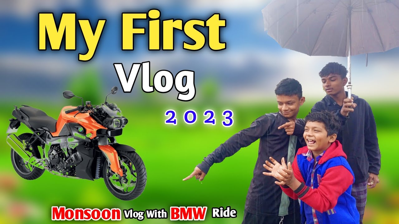 Viral Vlog 2023 | My First Vlog | Bilpudi Man Vlogs | Monsoon Vlogs | Heavy rain
