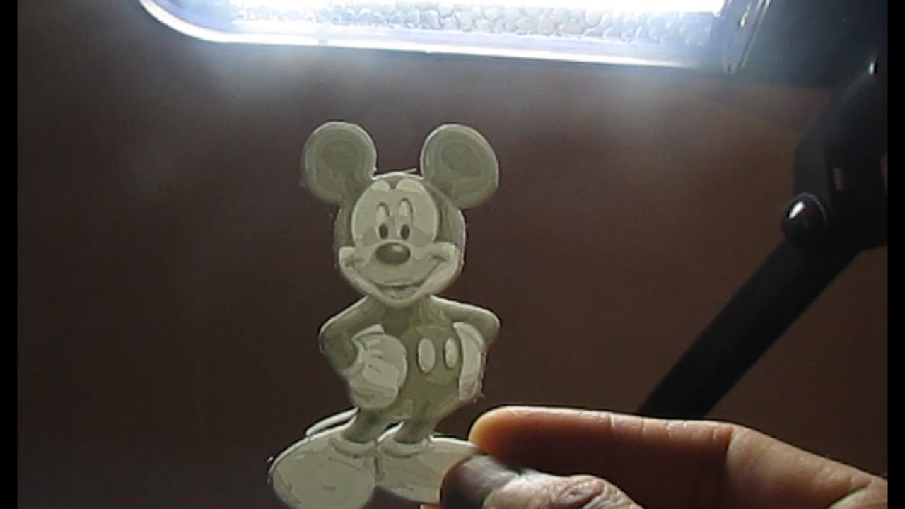 Como hacer Litofania llavero con luban3d