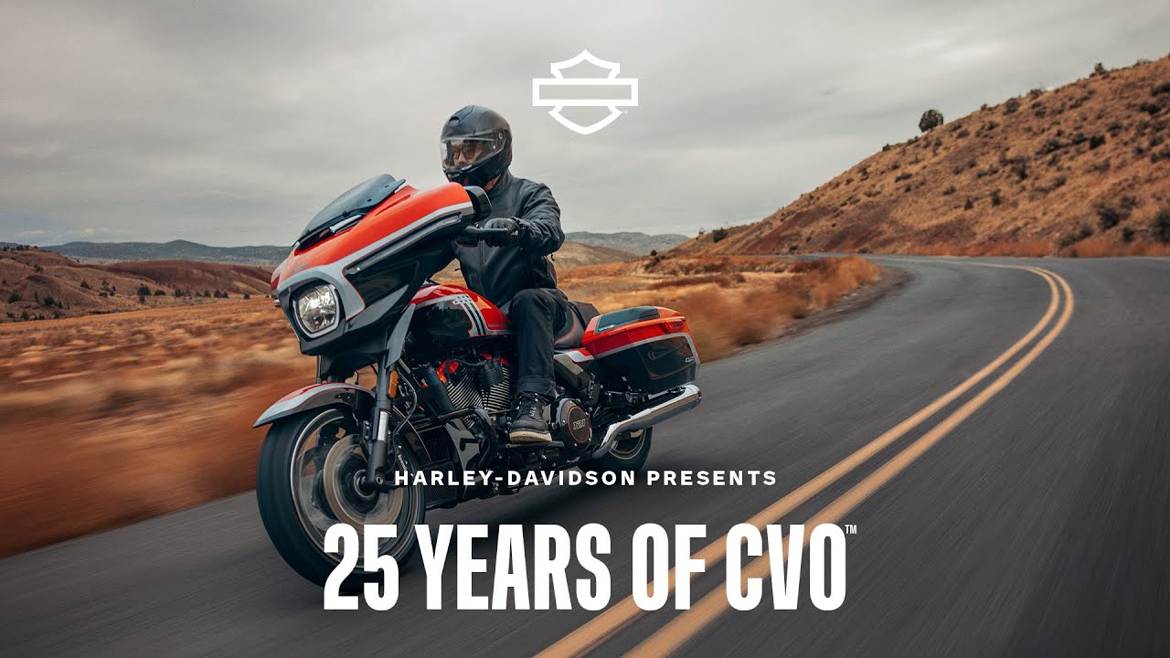 25 лет мотоциклам Harley-Davidson CVO