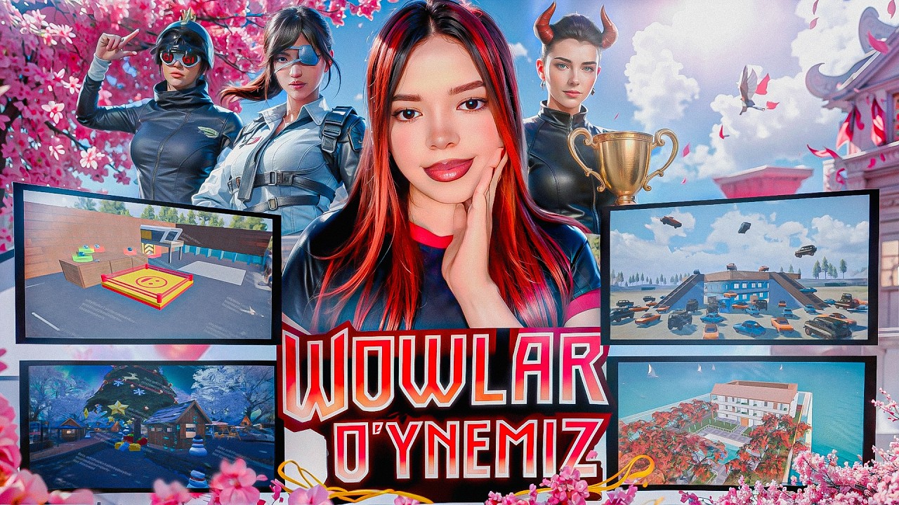 🌸 BERKINMACHOQ WOWLAR O'YNEMIZ! 💖 75K SOON | STRIMGA GOOO! 🌷 #pubgshorts
