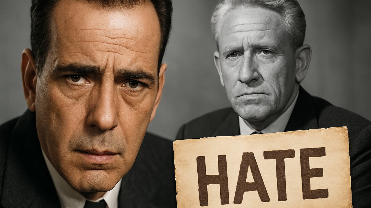 Humphrey Bogart&rsquo;s Fierce Hatred for Spencer Tracy: The Untold Story!