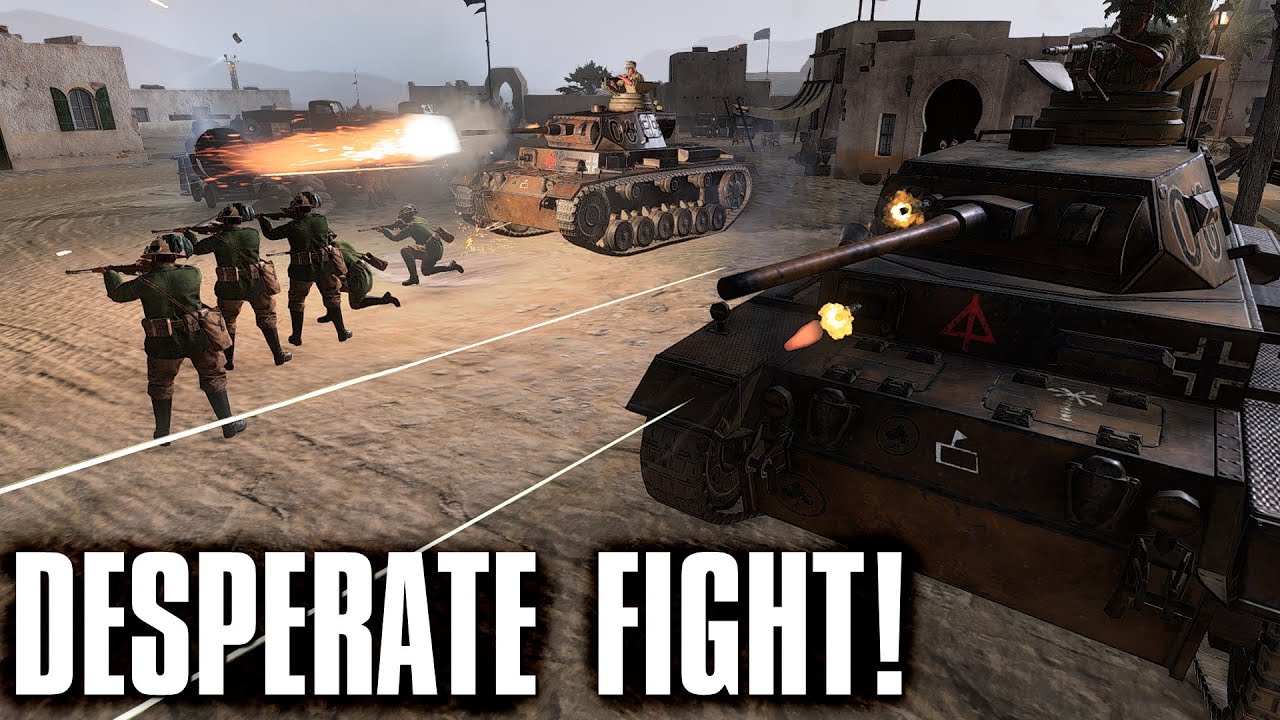 The Desperate Fight for Benghazi in Company of Heroes 3