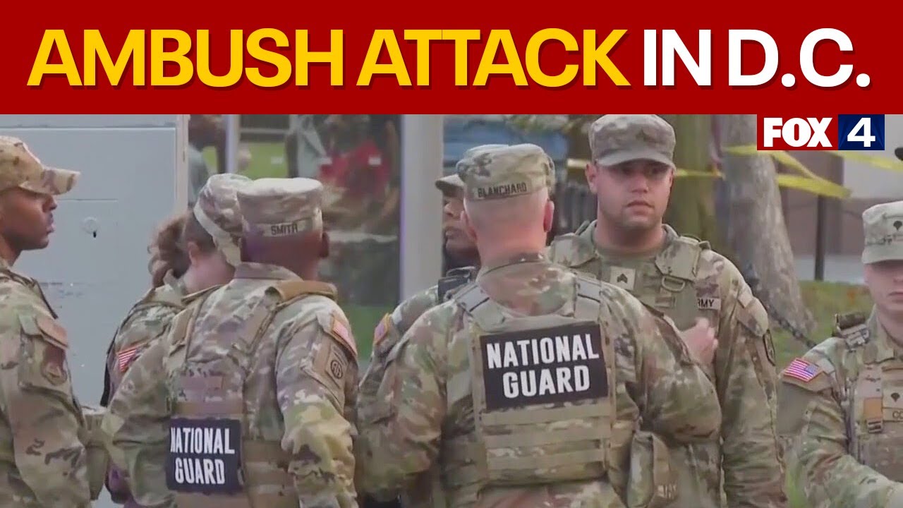 2 National Guard members shot in ambush attack in D.C.