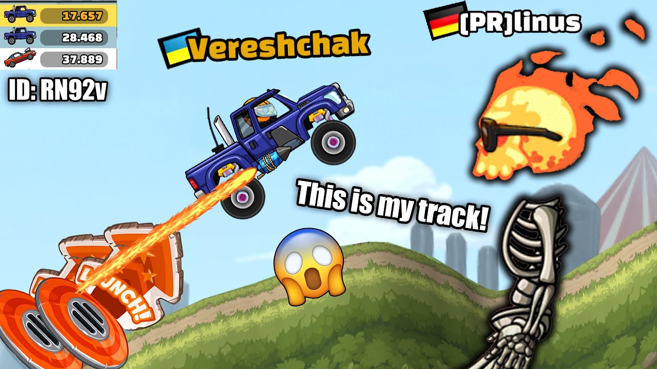 Hill Climb Racing 2 Playing [PR] Linus Track 🤩🔥 in COMMUNITY SHOWCASE #5