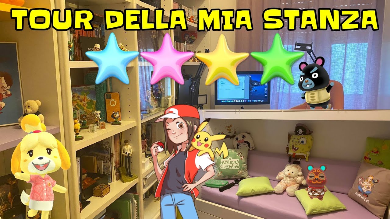 FINALMENTE IL TOUR DELLA MIA STANZA 😎🤩