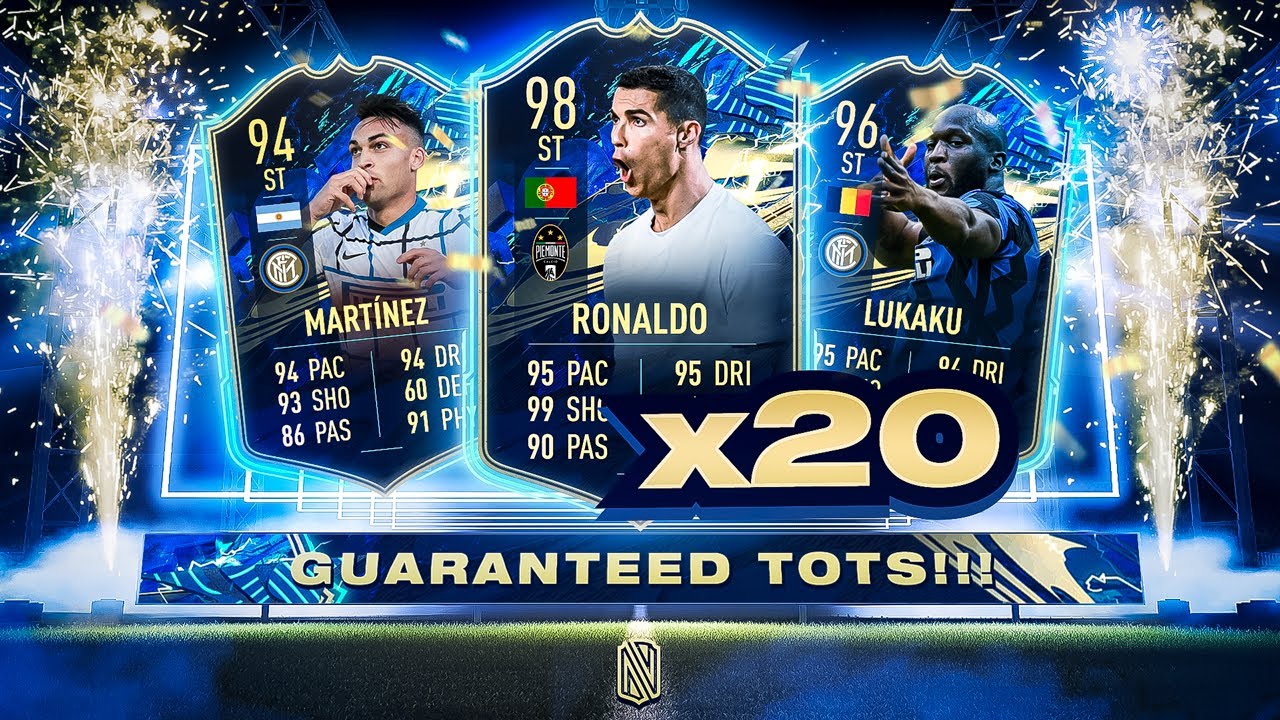 This is what I got in 20 Serie A TOTS Player Packs...