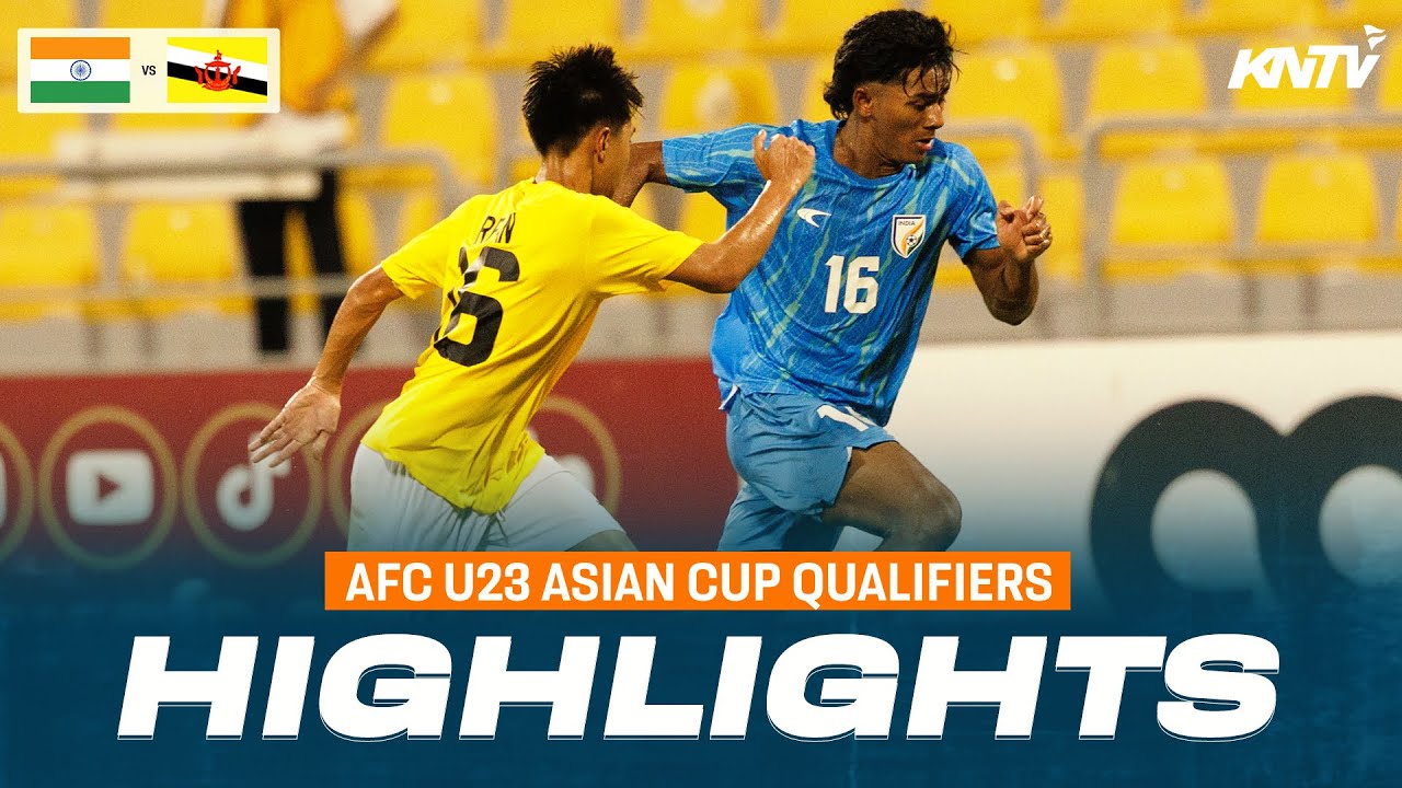 AFC U-23 Asian Cup Qualifiers Highlights | India Vs Brunei Extended Highlights