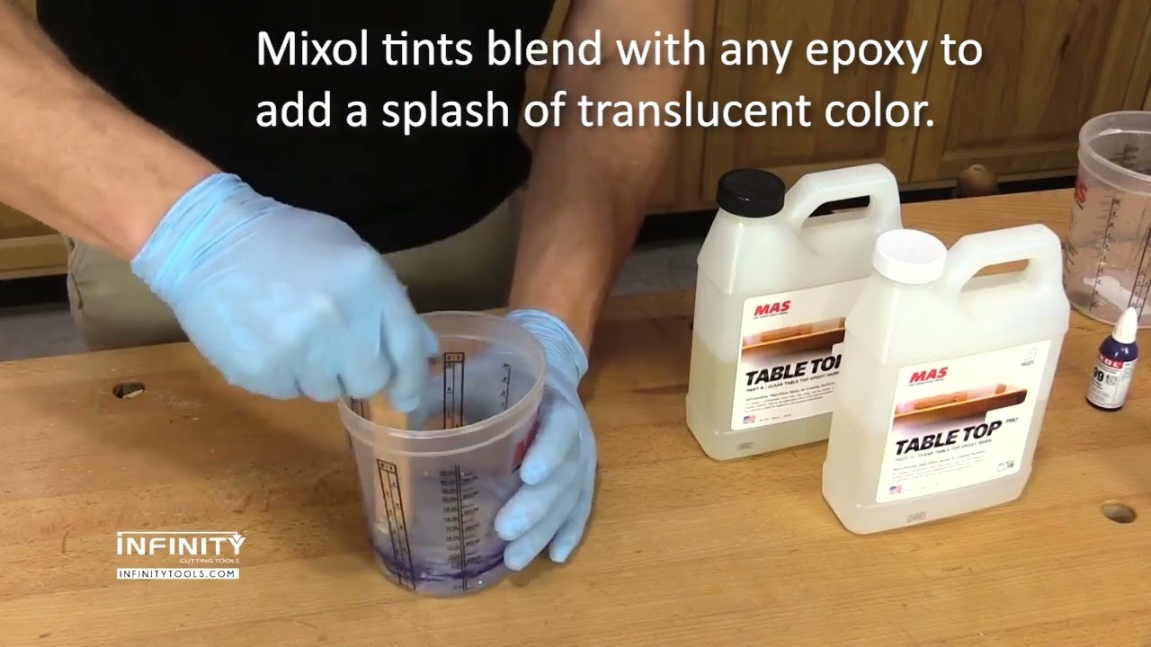 Epoxies and Tint for Woodworking