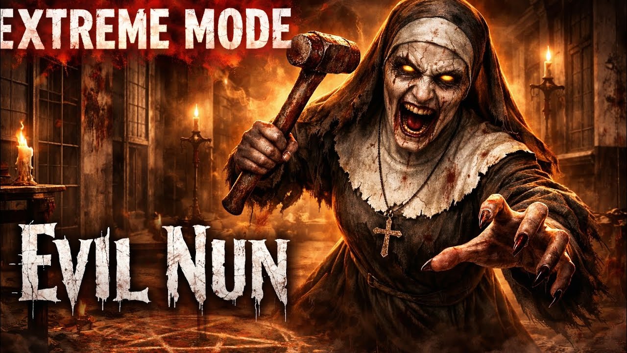🔥 Evil Nun Extreme Mode FULL GAME | World’s Scariest Horror Gameplay 😈