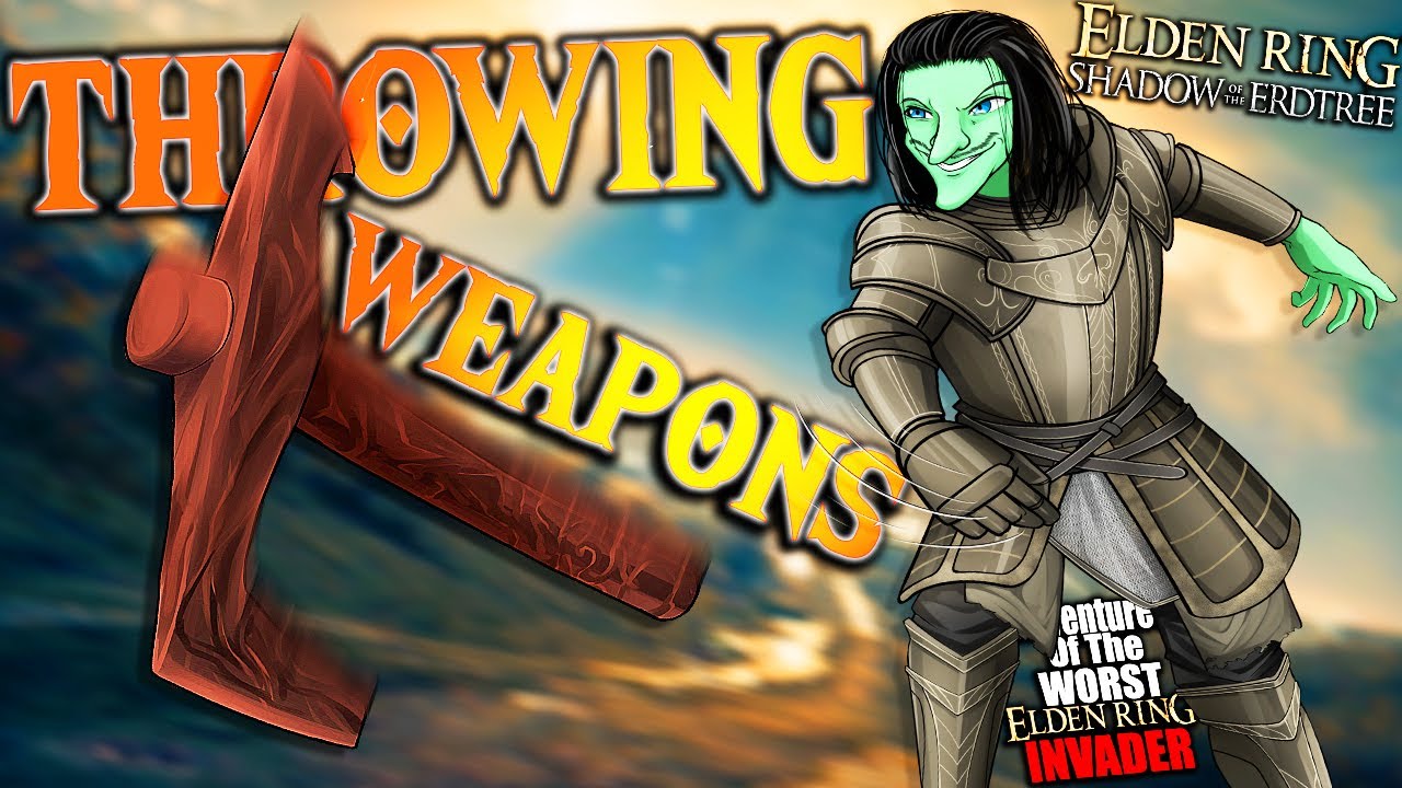 ELDEN RING DLC: THROWING WEAPONS Are So Much Fun! (PvP)