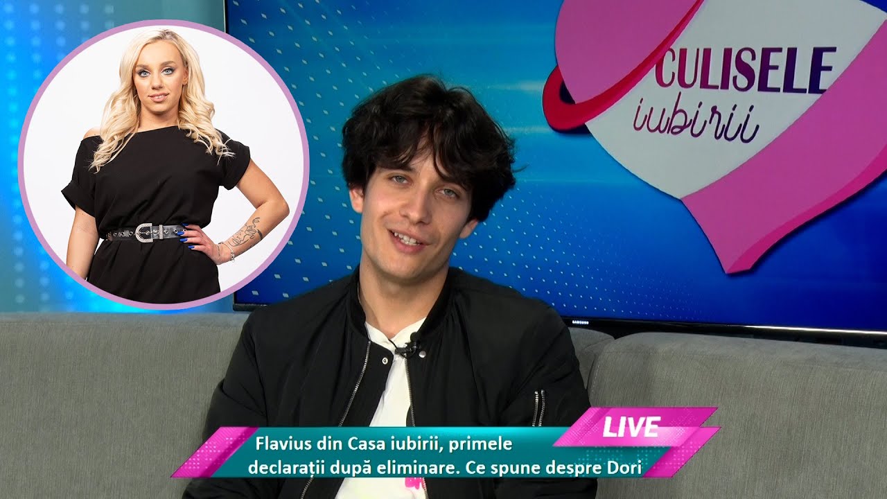 Culisele iubirii cu Bianca Comănici. Flavius, mesaj pentru Dori după sărutul din Casa iubirii