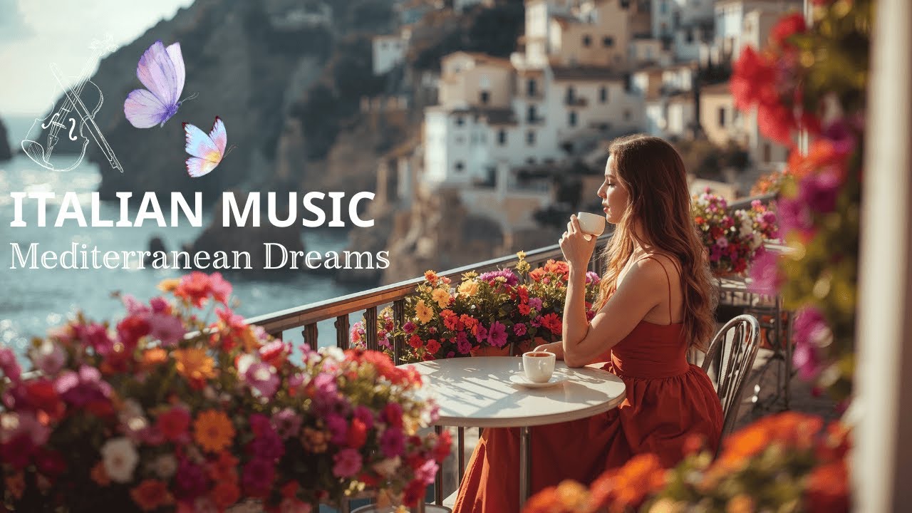 Relaxing Mediterranean Dream - Romantic Italian Music & Mediterranean