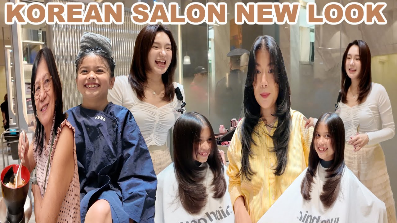 NAHIRAPAN KAMI |NAG PAGUPIT SA SIKAT NA KOREAN SALON~MAHAL PERO WORT IT | KUMAIN SA PABORITONG REST
