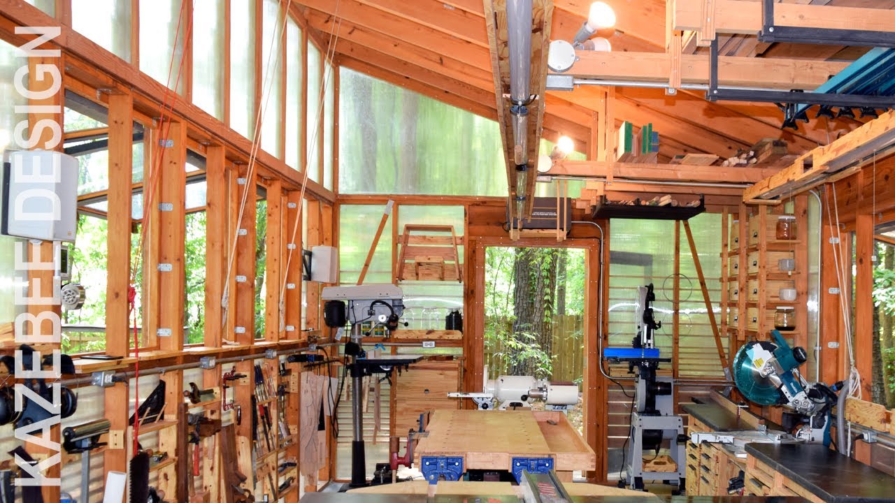 It's Like Working Outside - Woodshop Tour