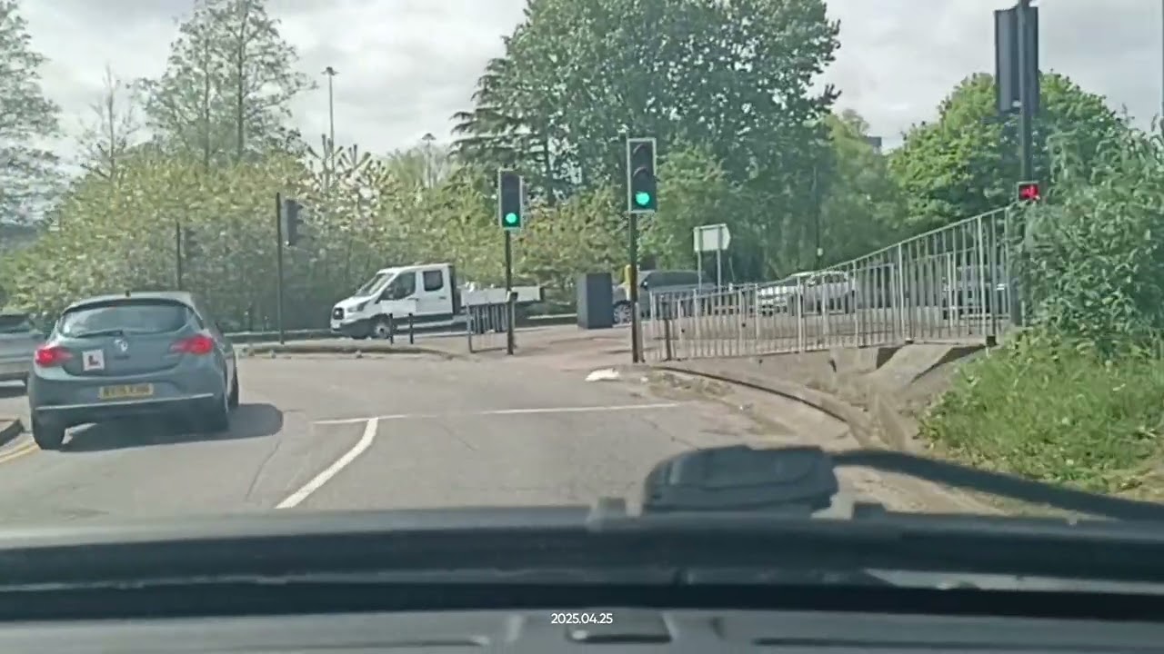 Driving route Luton P-2 | St. Mary's Roundabout