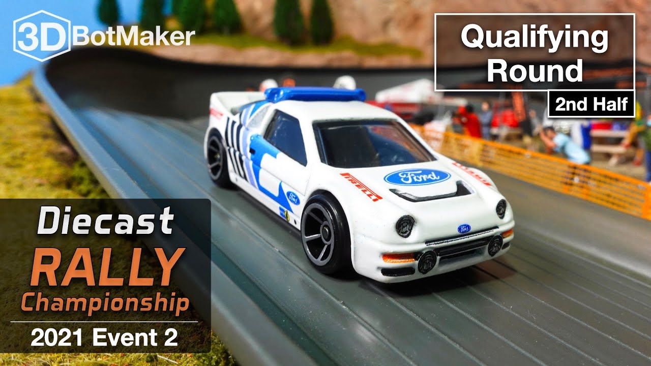Diecast Rally Car Racing - Event 2 Qualifying pt. 2 - DRC Championship