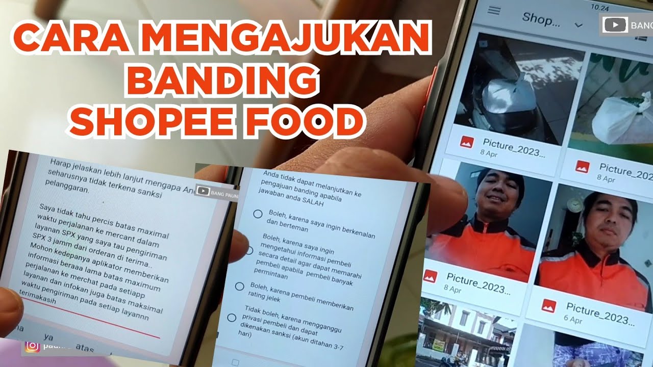 Cara Mengajukan Banding Shopee food | berujung Gagal banding 😢 #shopeefood #banding #shopeexpress