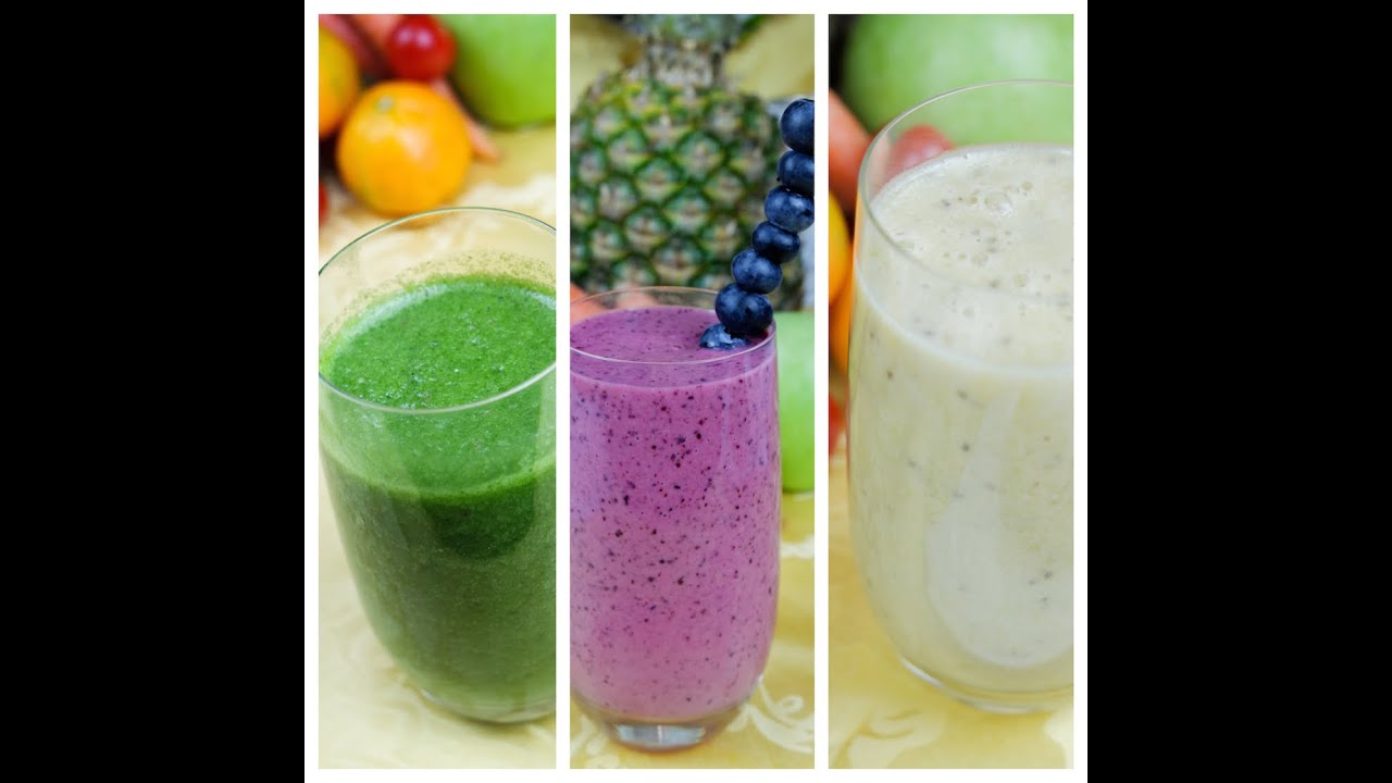 Smoothie Varianten mit der Kenwood Cooking Chef