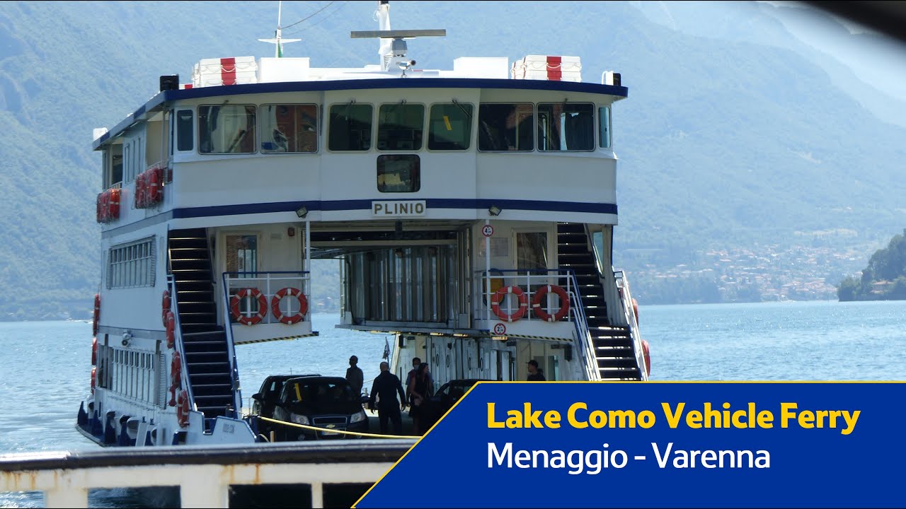 Menaggio - Varenna Car Ferry - Lake Como - Trip Report