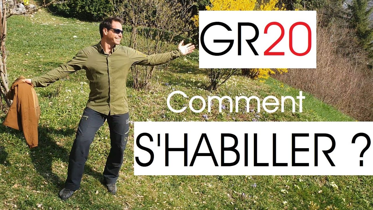 GR20 : Comment s'habiller ?
