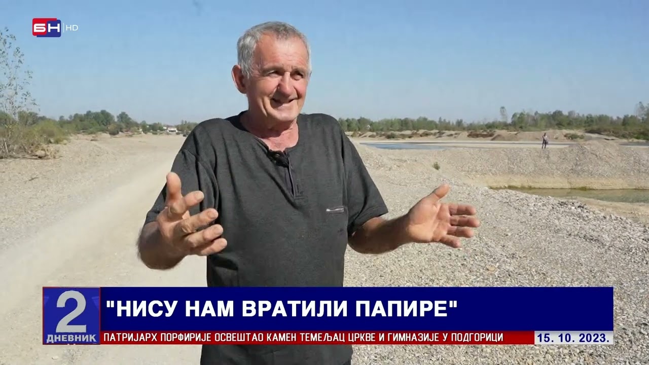 Lov u mutnom? Ko profitira od iskopa šljunka iz Drine?