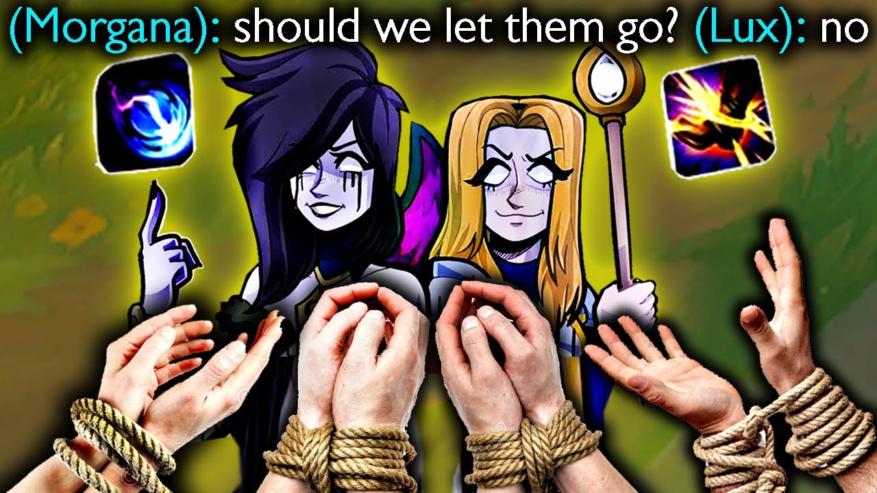 POV: YOU PLAY VS MORGANA & LUX