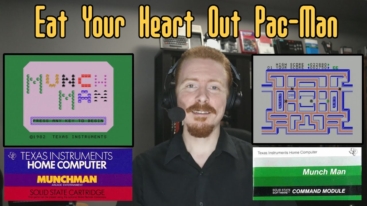 Munch Man: An All-Time TI-99 Classic Arrives in 1982