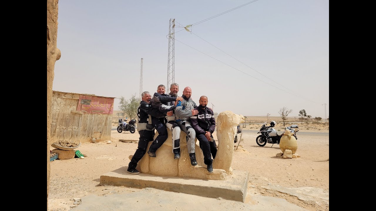 Adventure travel by motorbike in Tunisia 2022