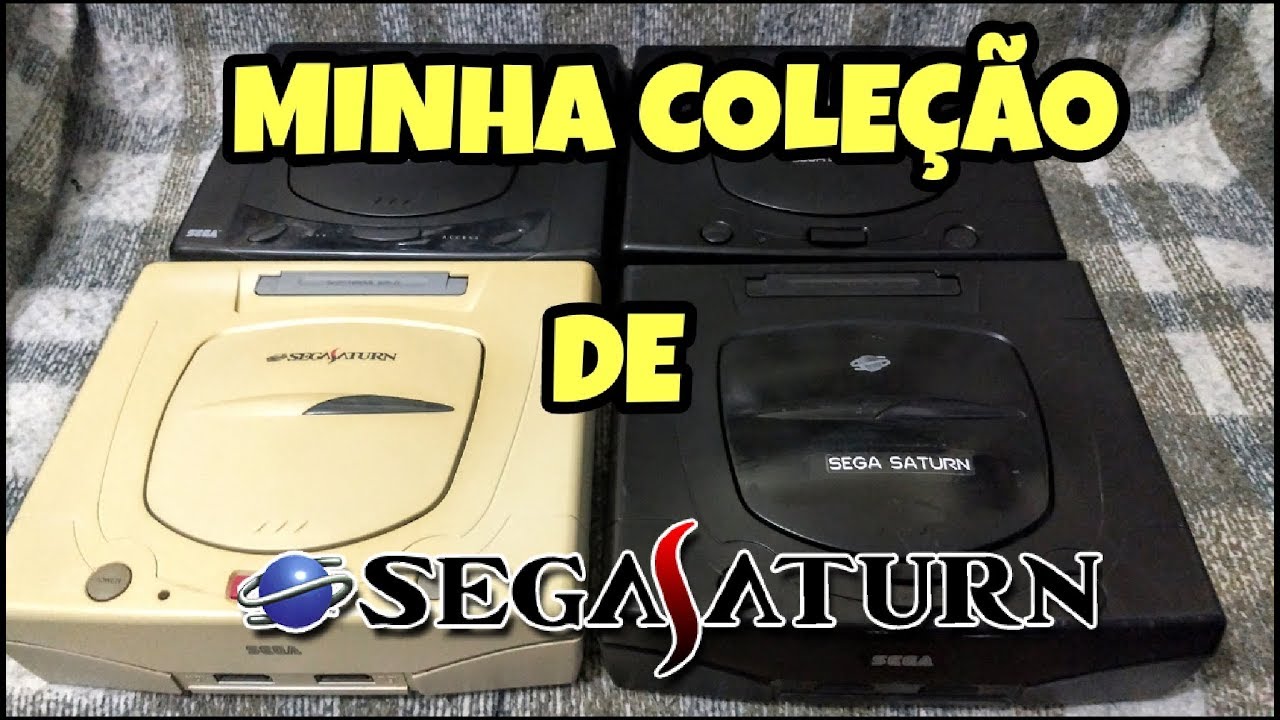 Minha Coleção de Sega Saturn - Parte 1 - Consoles (1080p60)